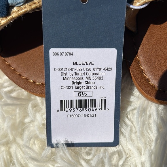 Universal Thread Size 6.5 Women’s Blue/Eve Slip On Flats New With Tag - Picture 6 of 7